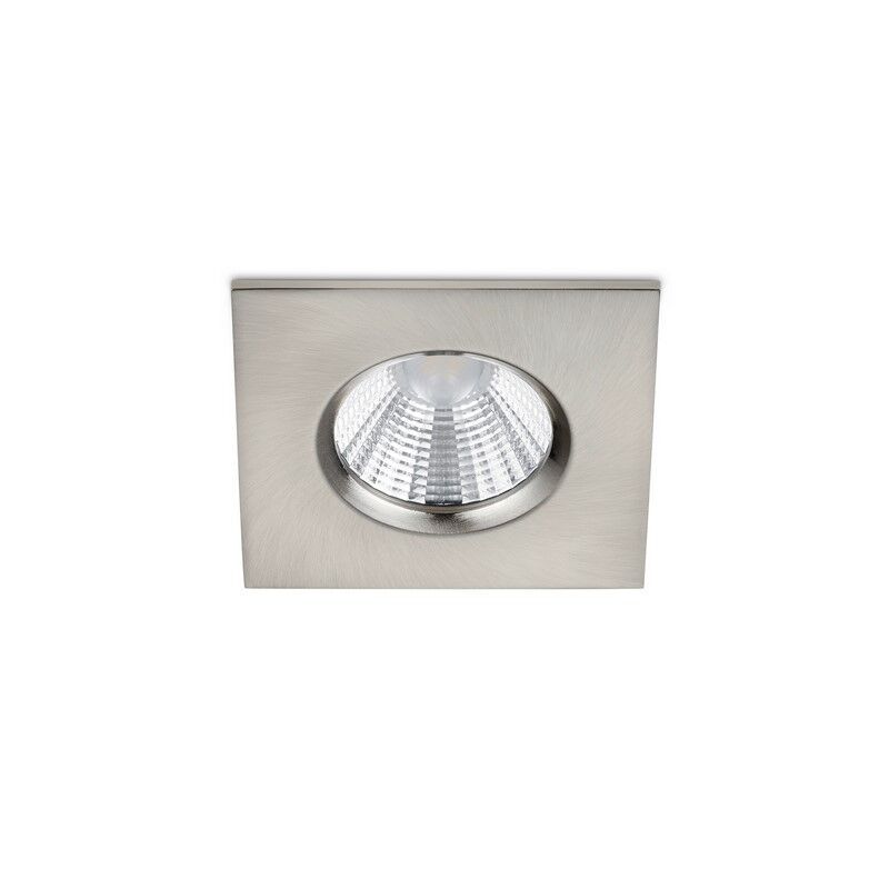 Nickel bathroom recessed downlight modern, Iman, 5W, 3000K LED, IP65 Nickel bathroom recessed downlight modern, Iman, 5W, 3000K LED, IP65