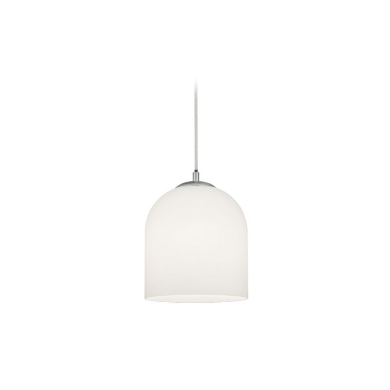 White glass 2-phase track lighting hanging lamp Ivar