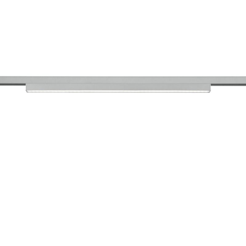 Gray clamp lamp Chloe for 2-phase track lighting Gray clamp lamp Chloe for 2-phase track lighting