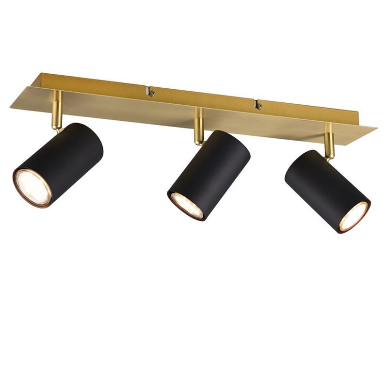 Golden ceiling spotlight modern, Kaso