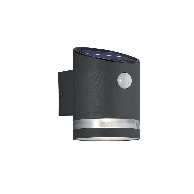 Anthracite outdoor wall light with motion sensor modern, Suzan, 3W, 3000K LED, IP44 Anthracite outdoor wall light with motion sensor modern, Suzan, 3W, 3000K LED, IP44