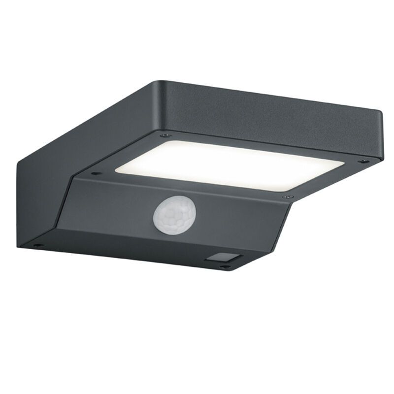Anthracite outdoor wall light with motion sensor modern, Sunita, 4,8W, 3000K LED, IP44