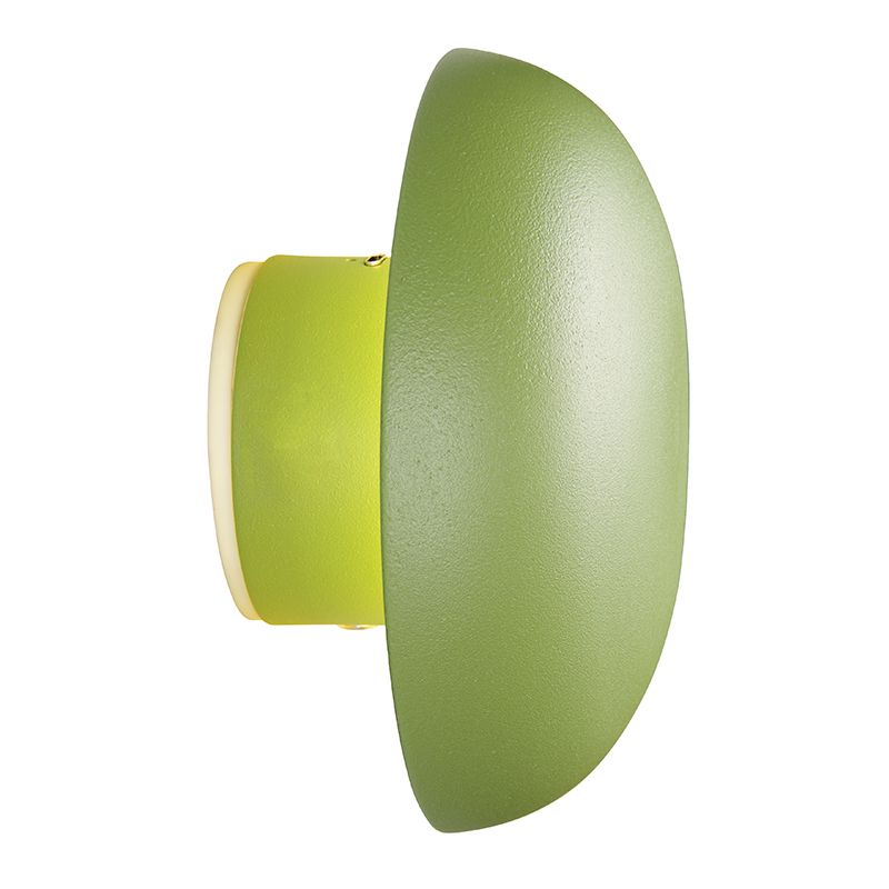 Green rechargeable wall light metal, Khaoula, 1,5W, 3000K LED, 3-step dimmable