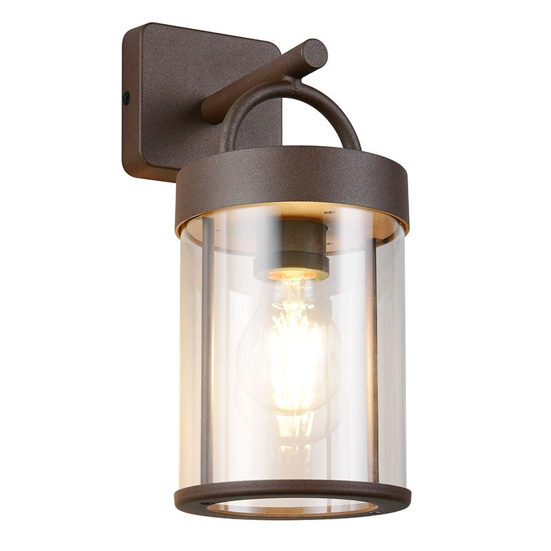Rust Coloured outdoor light modern, Piter, IP44