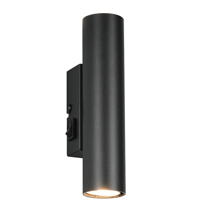 Black up down wall light modern, Suradj, with switch