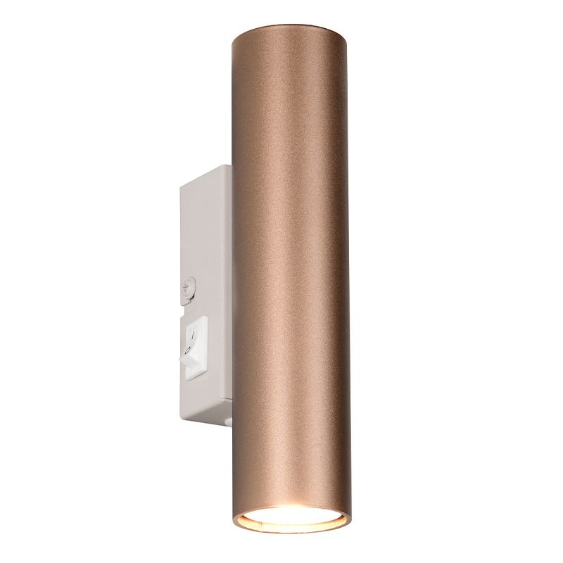 Brown up down wall light modern, Suradj, with switch