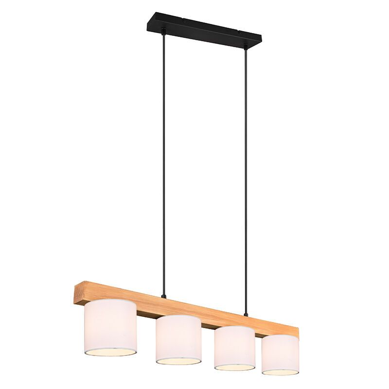 Wood pendant light brown, Keltoum