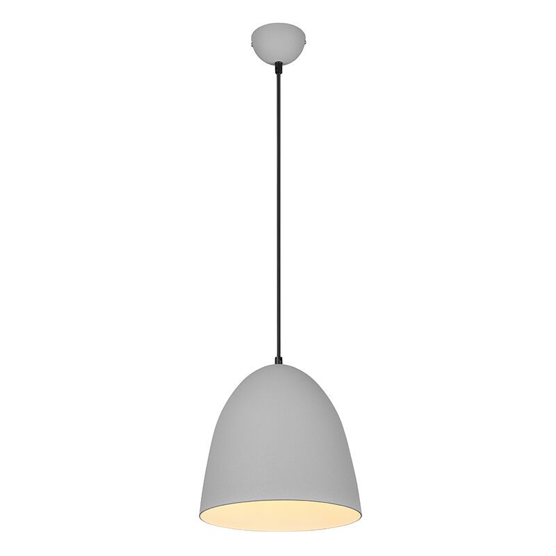 Grey dome pendant light modern, Ingmar