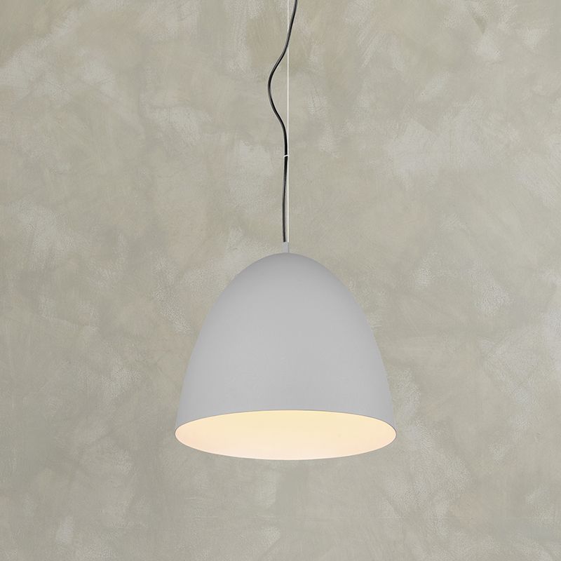 Grey dome pendant light modern, Ingmar
