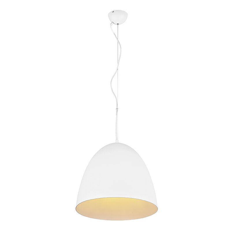 White dome pendant light modern, Ingmar