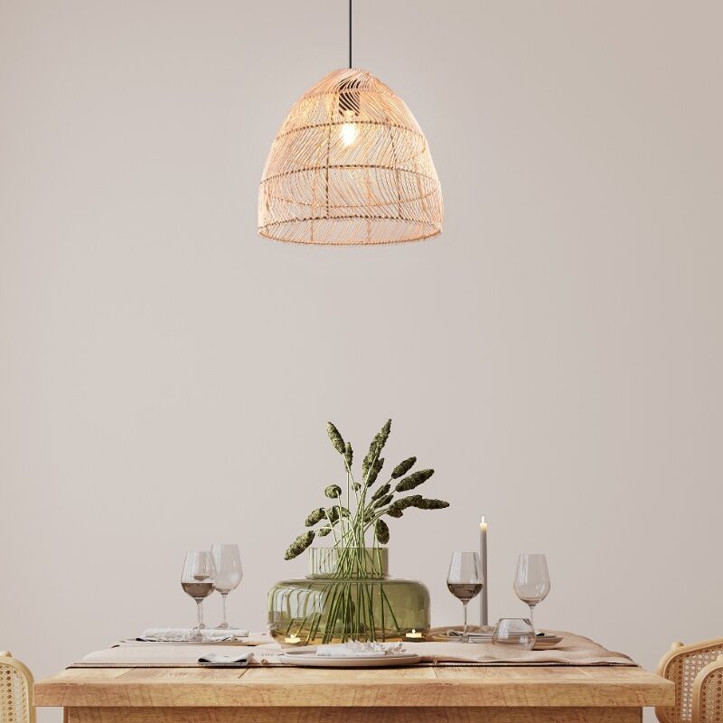 Rattan pendant light brown, Symon Rattan pendant light brown, Symon