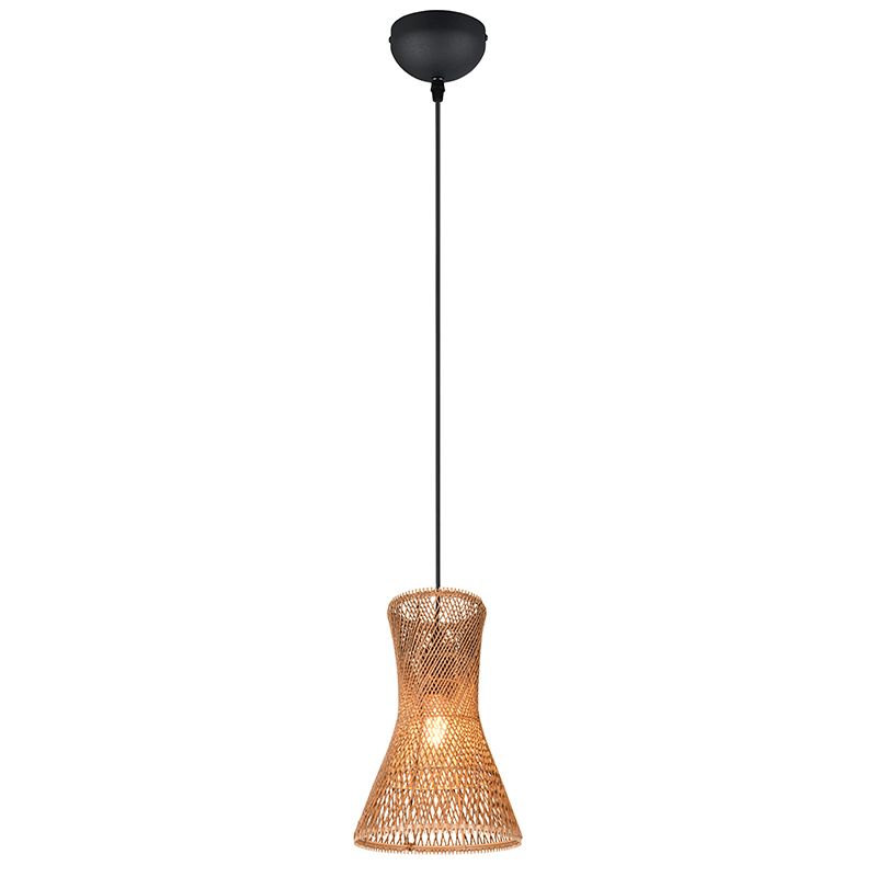 Paper pendant light brown, Qasim Paper pendant light brown, Qasim