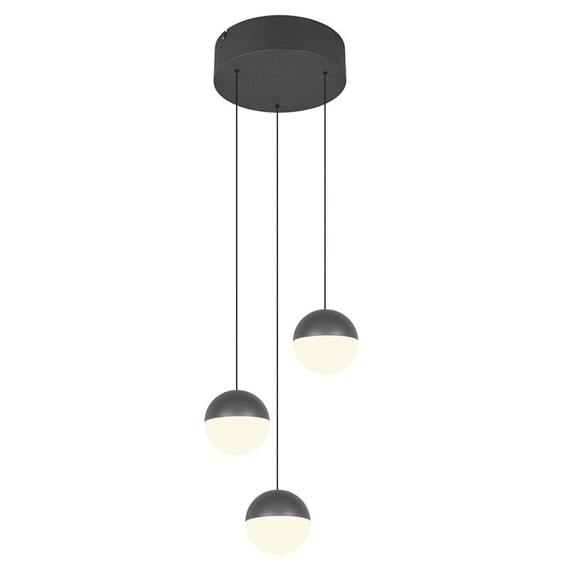 Anthracite pendant light modern, Rigtje Anthracite pendant light modern, Rigtje