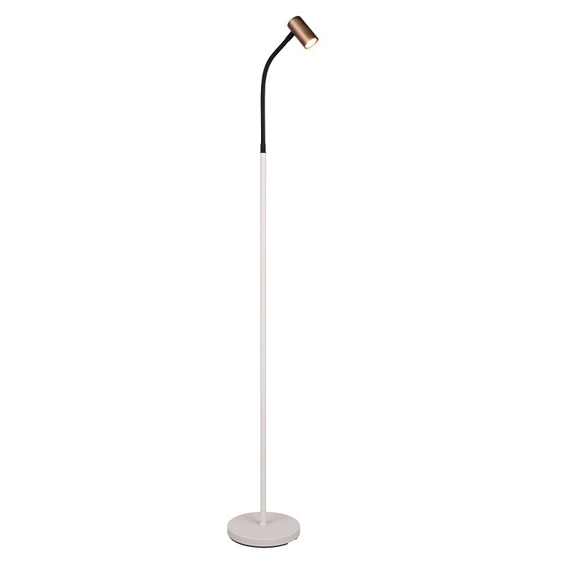 Brown floor lamp modern, Suradj, with switch