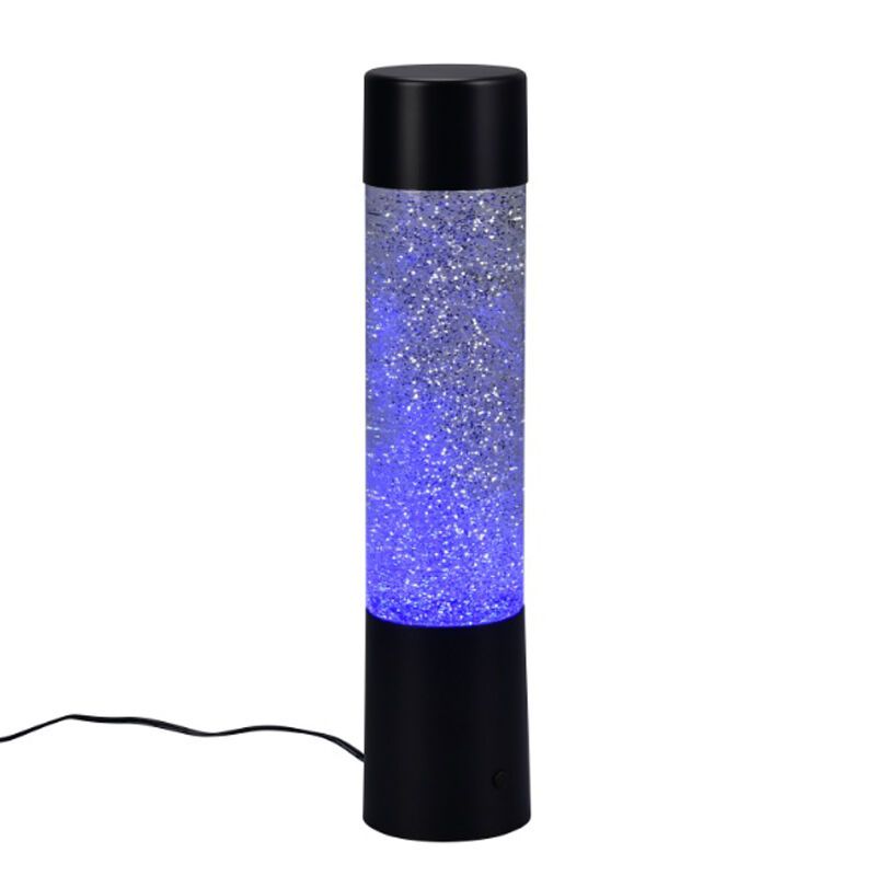 Black table lamp modern, Umar, 1W, RGB LED, with switch Black table lamp modern, Umar, 1W, RGB LED, with switch