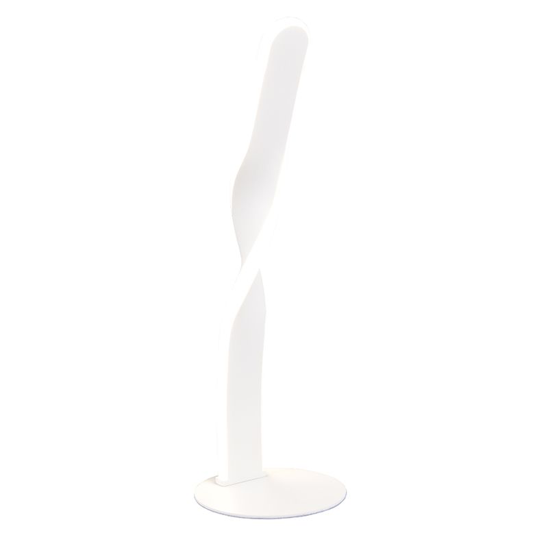 White table lamp design, Quirinus, 10W, 4000K LED, with switch White table lamp design, Quirinus, 10W, 4000K LED, with switch