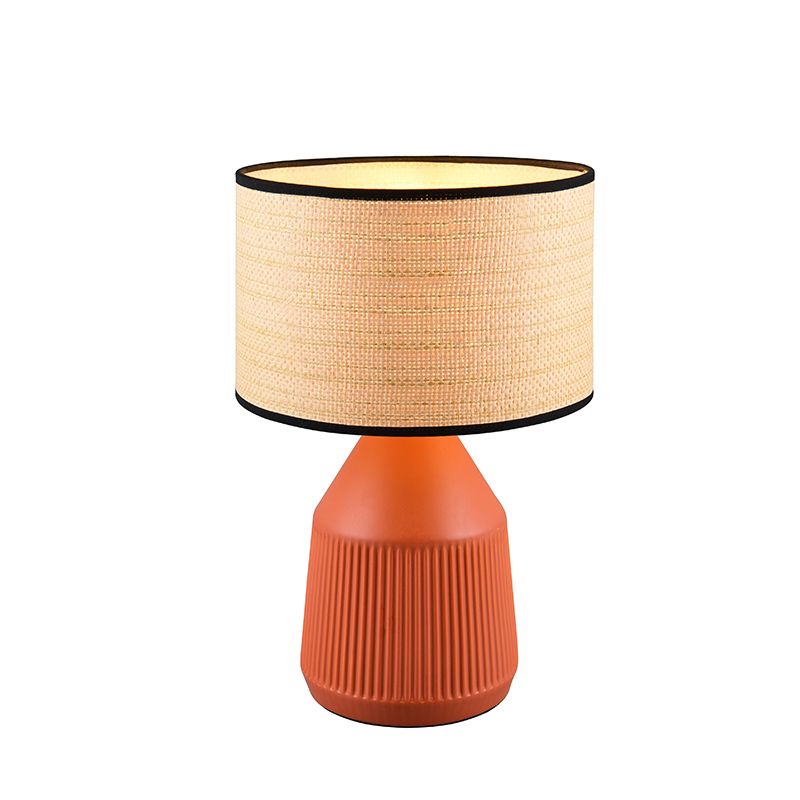 Ceramic table lamp orange, Shivam Ceramic table lamp orange, Shivam