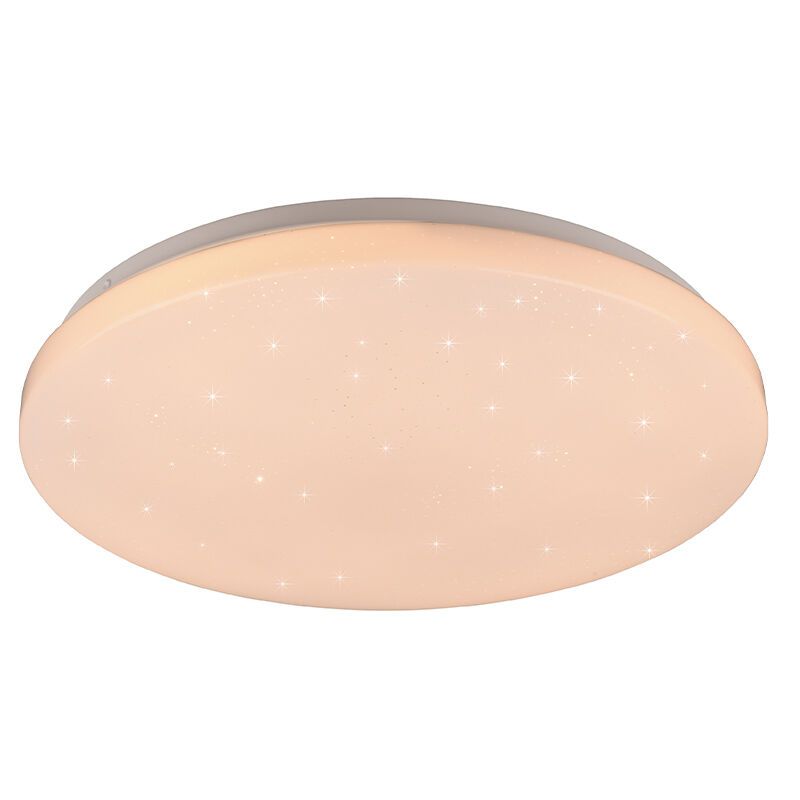 White flush ceiling light modern, Catherina, 18W, RGBW LED, with remote control White flush ceiling light modern, Catherina, 18W, RGBW LED, with remote control