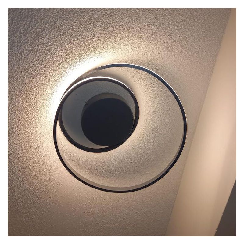 Taupe flush ceiling light modern, Sassandra, 22W, 3000K LED, 3-step dimmable Taupe flush ceiling light modern, Sassandra, 22W, 3000K LED, 3-step dimmable