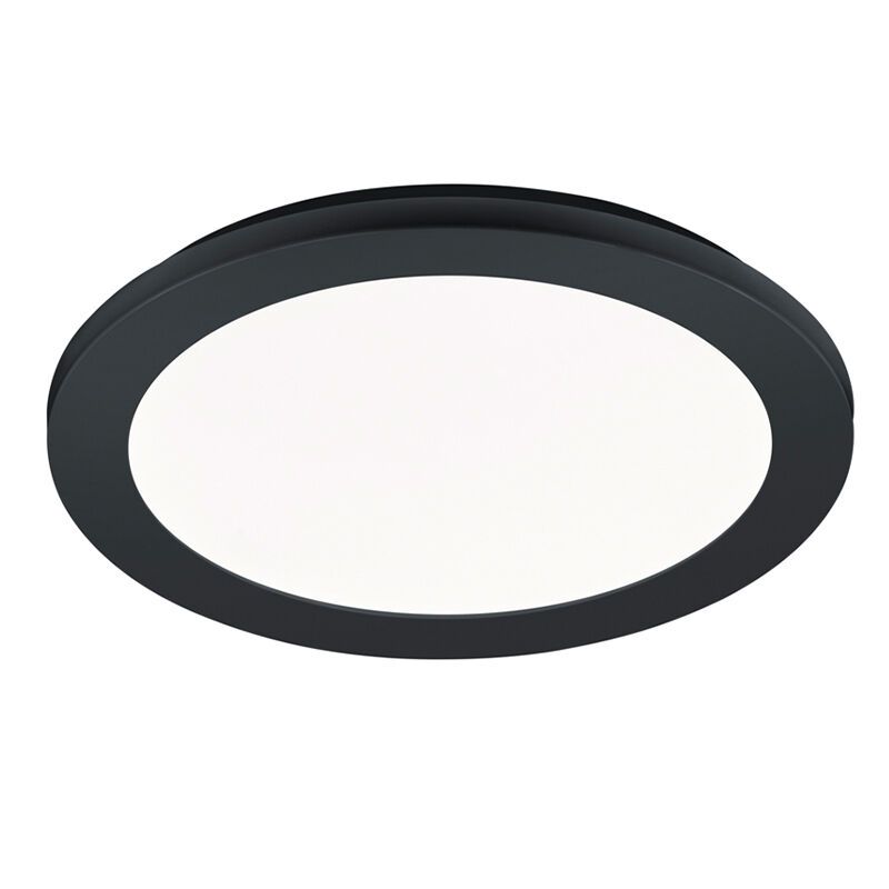 White bathroom ceiling light modern, Gistrup, 15W, 3000K LED, IP44