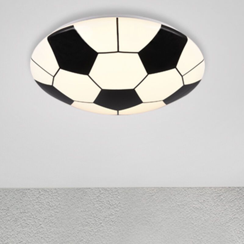 White kid's ceiling light modern, Fabiola, 12W, 3000K LED White kid's ceiling light modern, Fabiola, 12W, 3000K LED