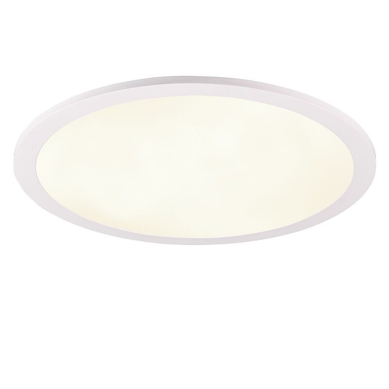 White flush ceiling light modern, Odion, 20W, 4000K LED White flush ceiling light modern, Odion, 20W, 4000K LED