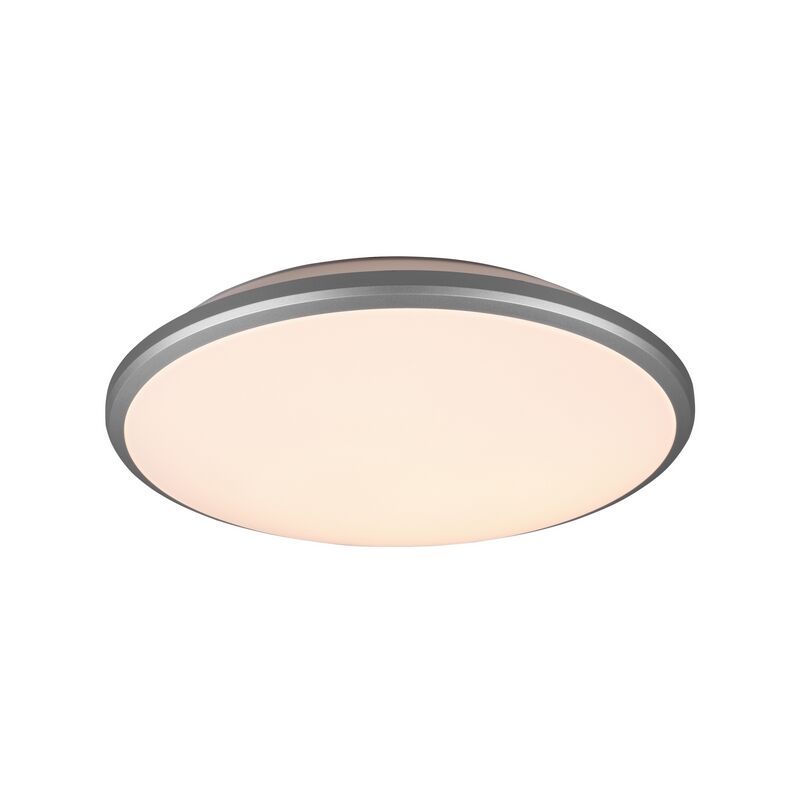 Grey flush ceiling light modern, Celine, 20W, 3000K LED, 3-step dimmable Grey flush ceiling light modern, Celine, 20W, 3000K LED, 3-step dimmable
