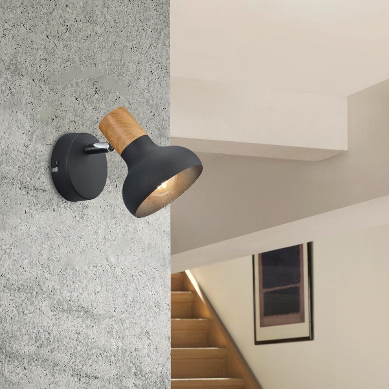Black wall spotlight modern, Toos