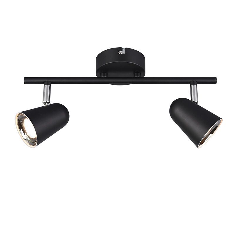 Black ceiling spotlight modern, Taj, 3W, 3000K LED