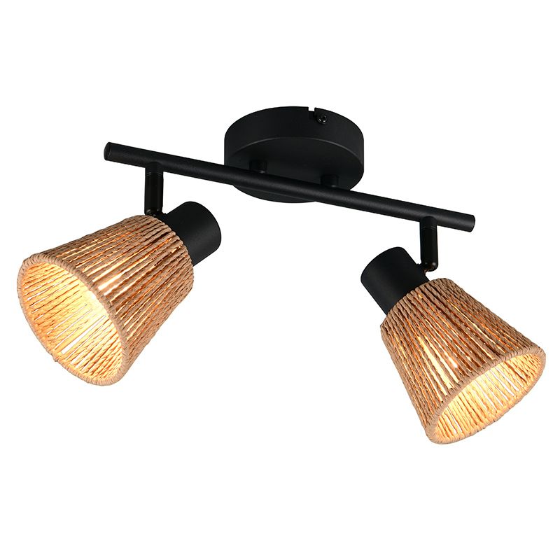 Paper ceiling spotlight brown, Sjirk Paper ceiling spotlight brown, Sjirk