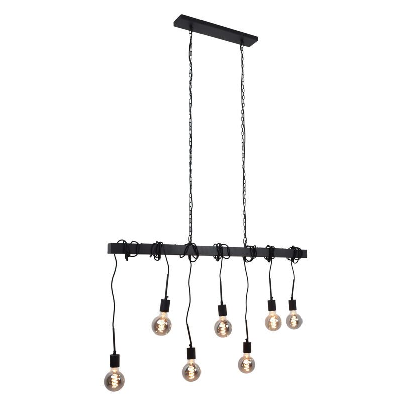 Industrial dining table hanging lamp black, Kezban Industrial dining table hanging lamp black, Kezban