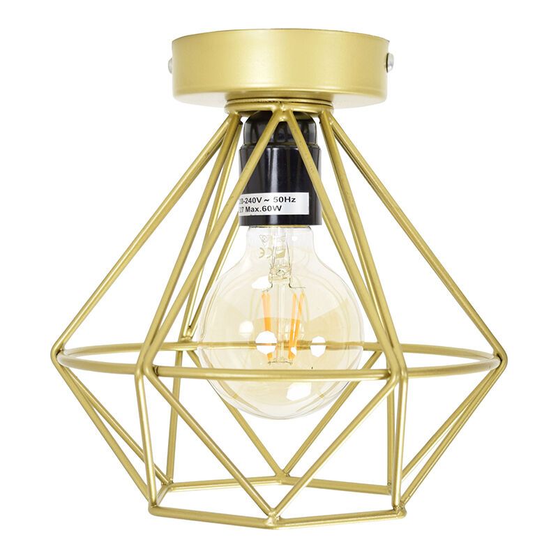 Industrial ceiling light gold, Merlon Industrial ceiling light gold, Merlon