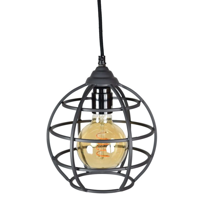 Industrial pendant light black, Roland