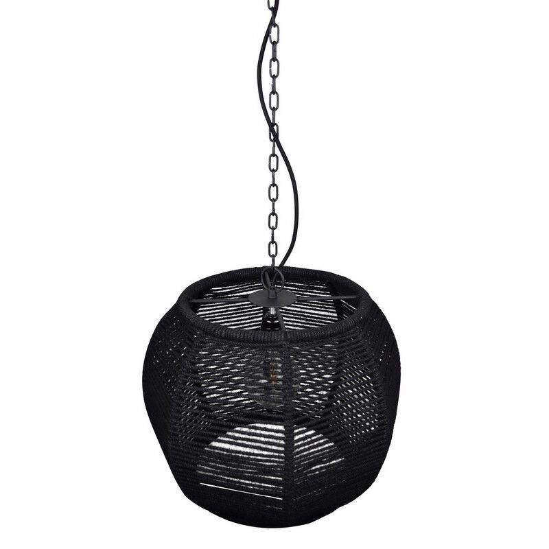 Industrial pendant light black, Milca