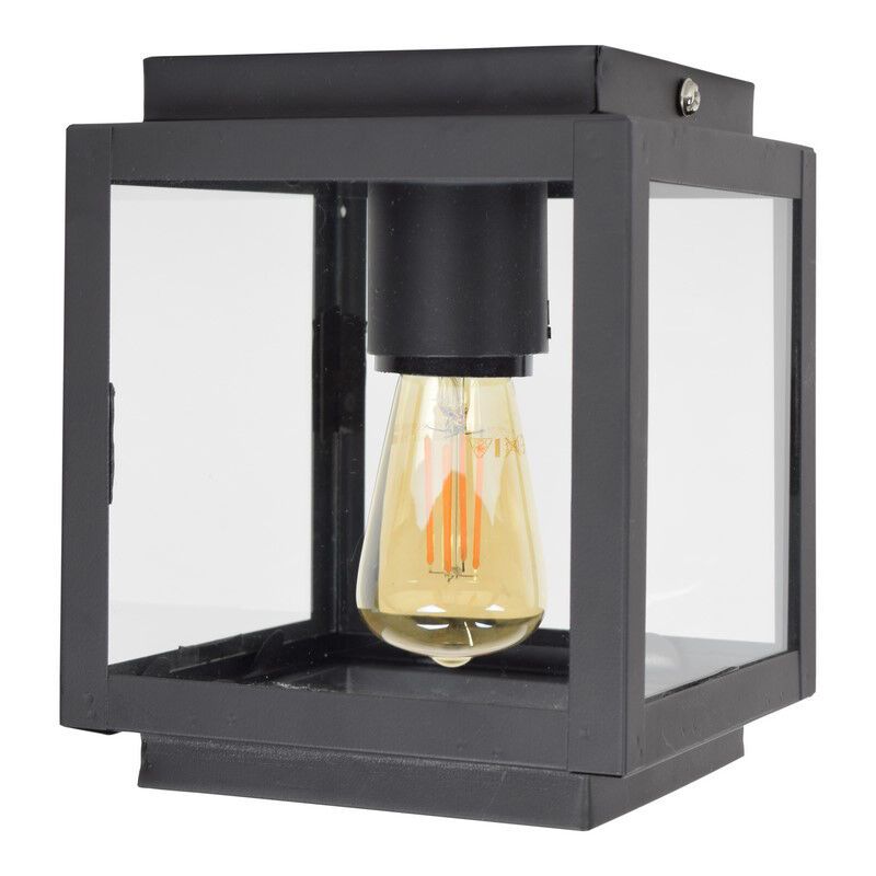 Industrial ceiling light black, Mendor
