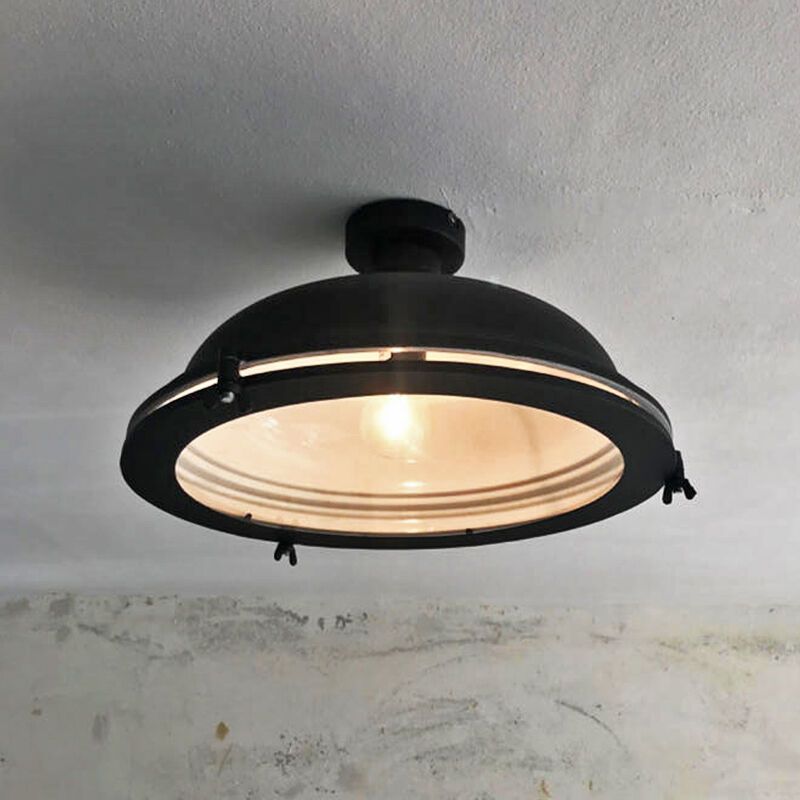 Industrial ceiling light black, Liga