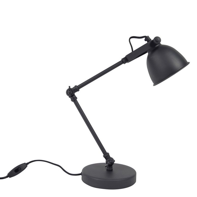 Industrial table lamp black, Ferdy, with switch Industrial table lamp black, Ferdy, with switch