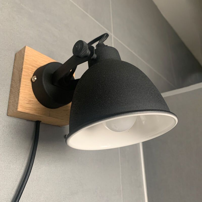 Industrial wall light black, Redon