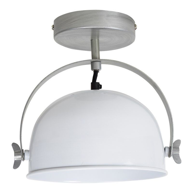 Industrial flush ceiling light white, Felino Industrial flush ceiling light white, Felino