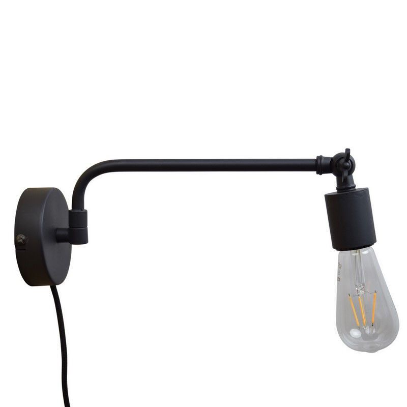 Industrial wall light black, Orloni
