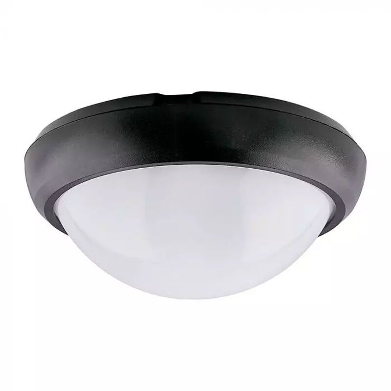Plastic staircase light black, Xenia, 8W, 3000K LED, IP54 Plastic staircase light black, Xenia, 8W, 3000K LED, IP54