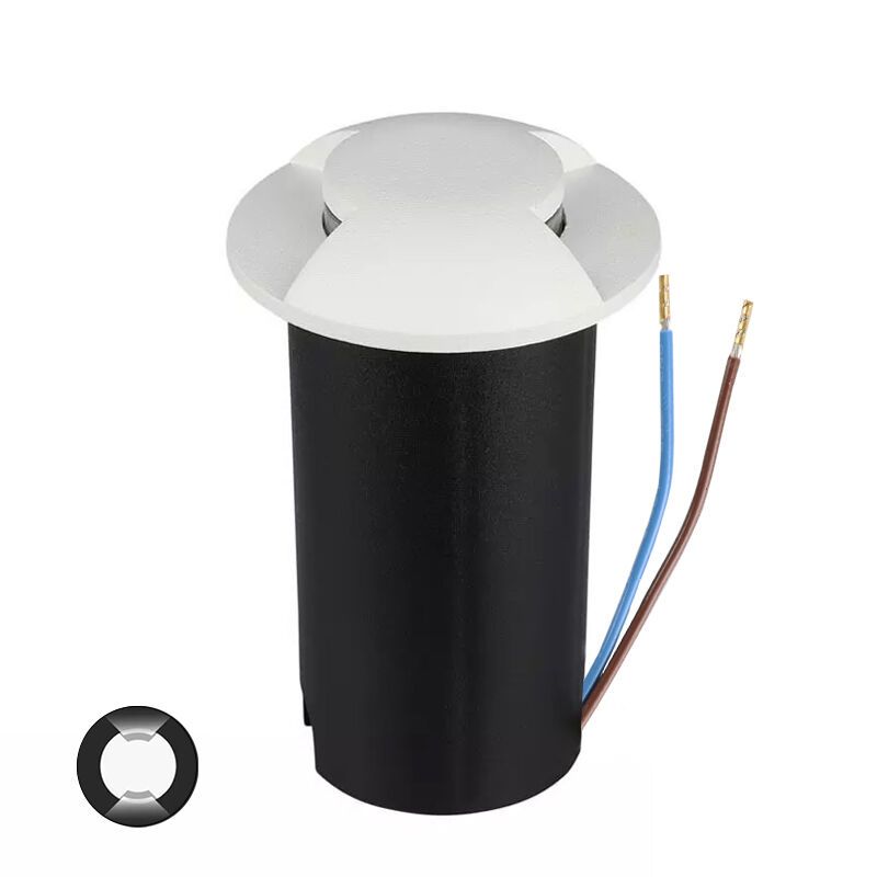 Modern ground light white, Marcus, 1W, 6500K LED, IP67 Modern ground light white, Marcus, 1W, 6500K LED, IP67