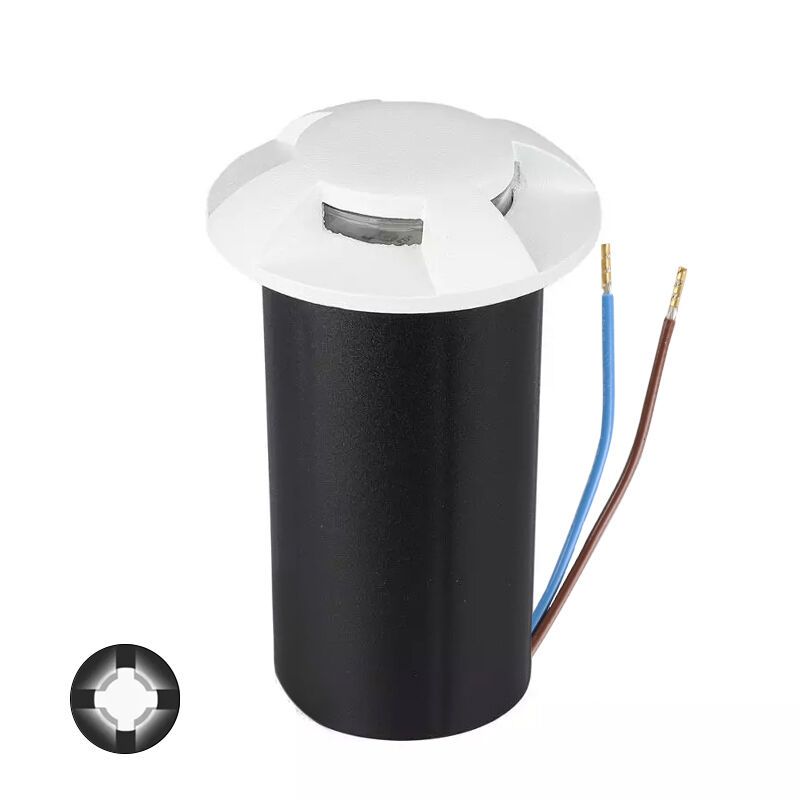 Modern ground light white, Marcus, 1W, 6500K LED, IP67 Modern ground light white, Marcus, 1W, 6500K LED, IP67