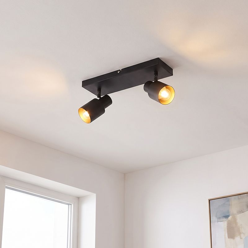 Aluminium ceiling spotlight black, Eleno Aluminium ceiling spotlight black, Eleno