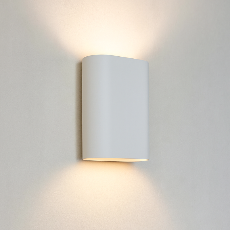 Modern up down wall light white, Rodigo