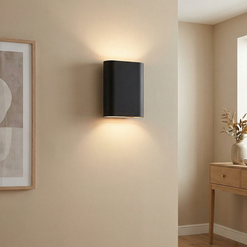 Modern up down wall light black, Rodigo
