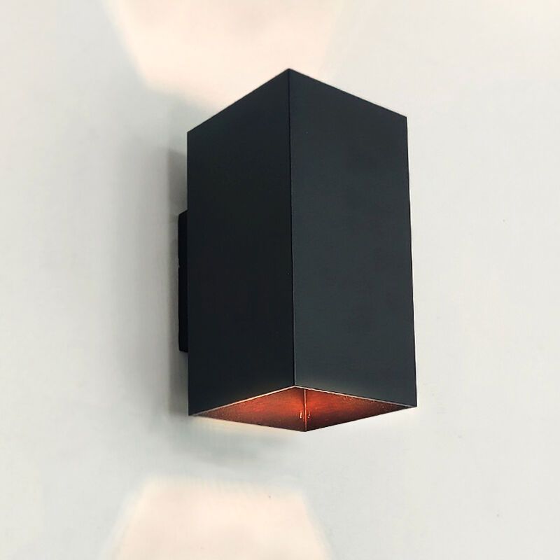 Modern up down wall light black, Dalila