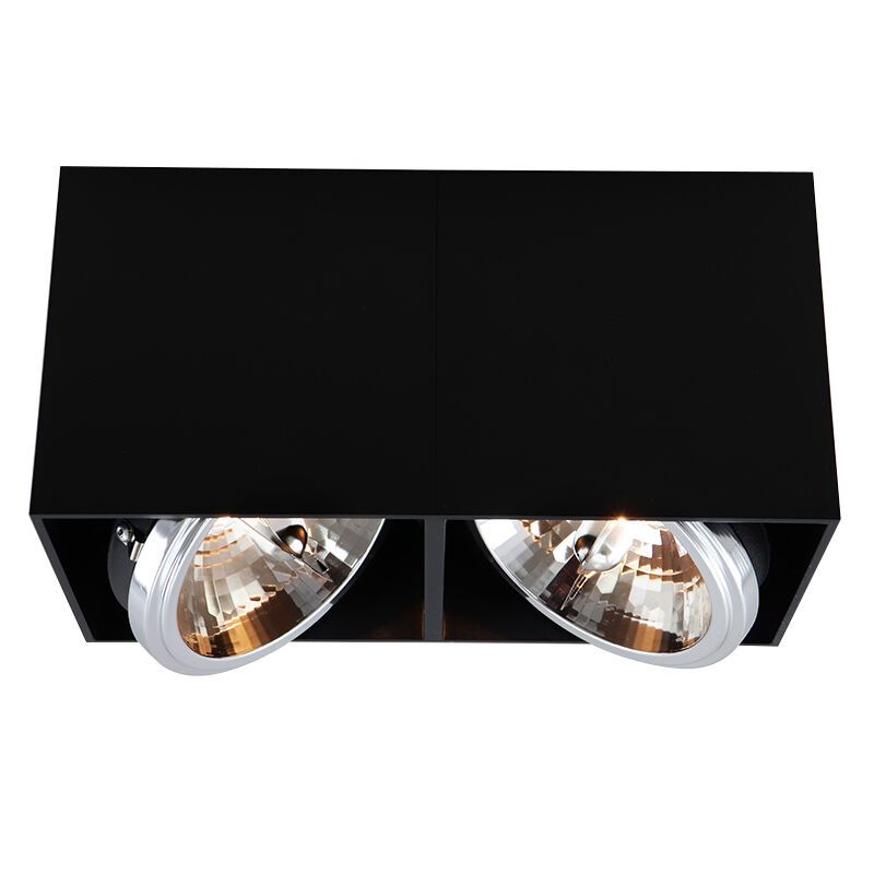 Modern surface mounted downlight black, Harup