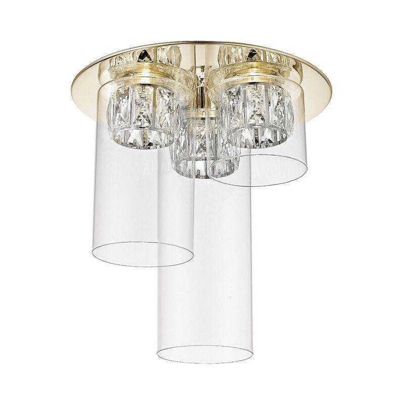 Design flush ceiling light gold, Maxwell, 5W, 3000K LED Design flush ceiling light gold, Maxwell, 5W, 3000K LED