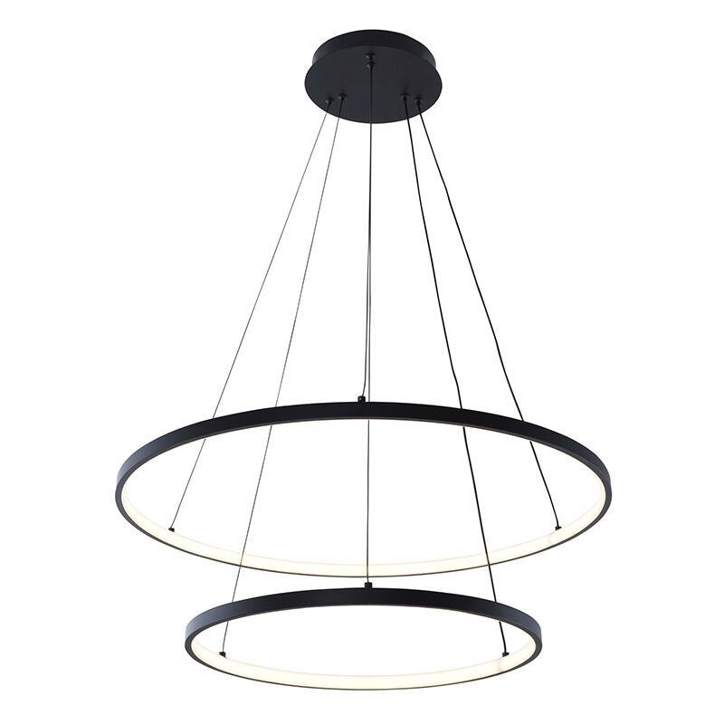 Design pendant light black, Kubra, 50W, warm to cold white adjustable LED Design pendant light black, Kubra, 50W, warm to cold white adjustable LED